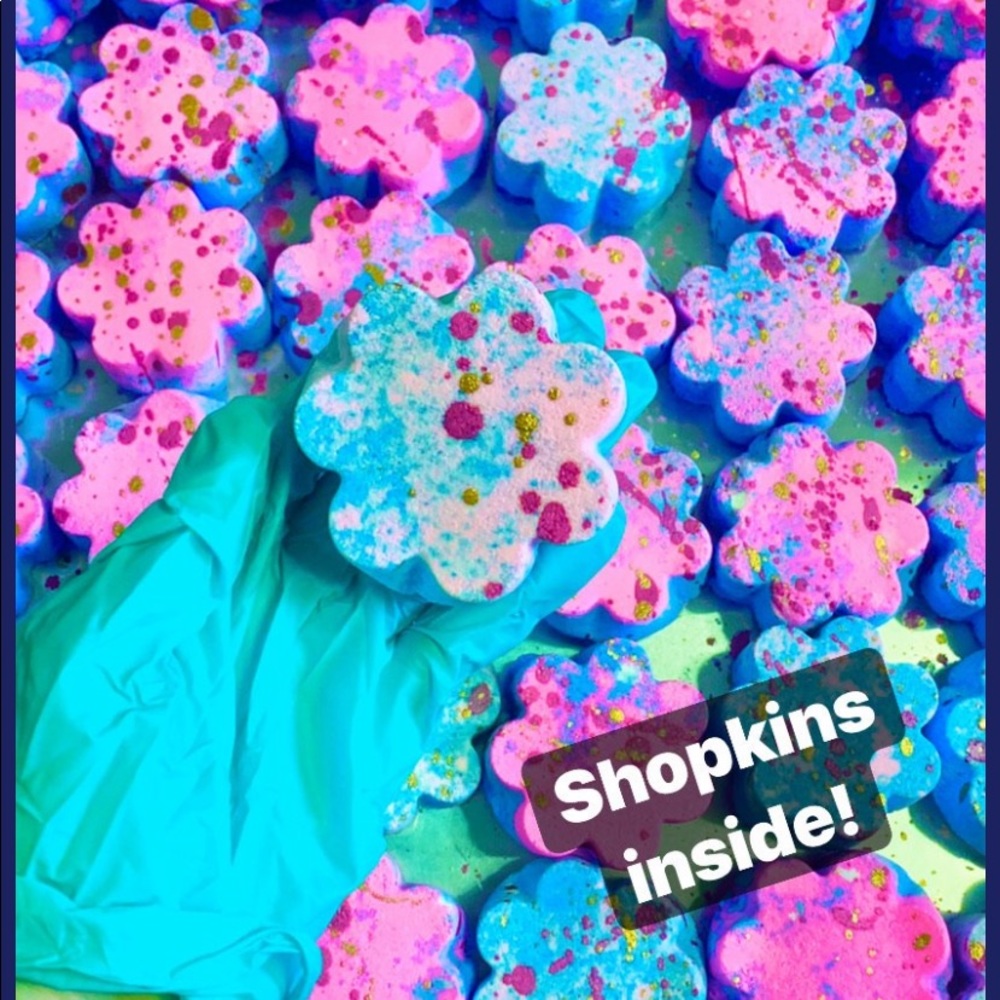 Shopkins bath bomb